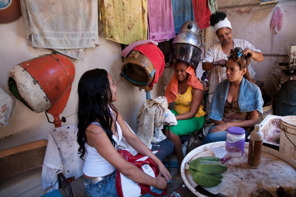 Beauty salon in Havana, Cuba - 2011